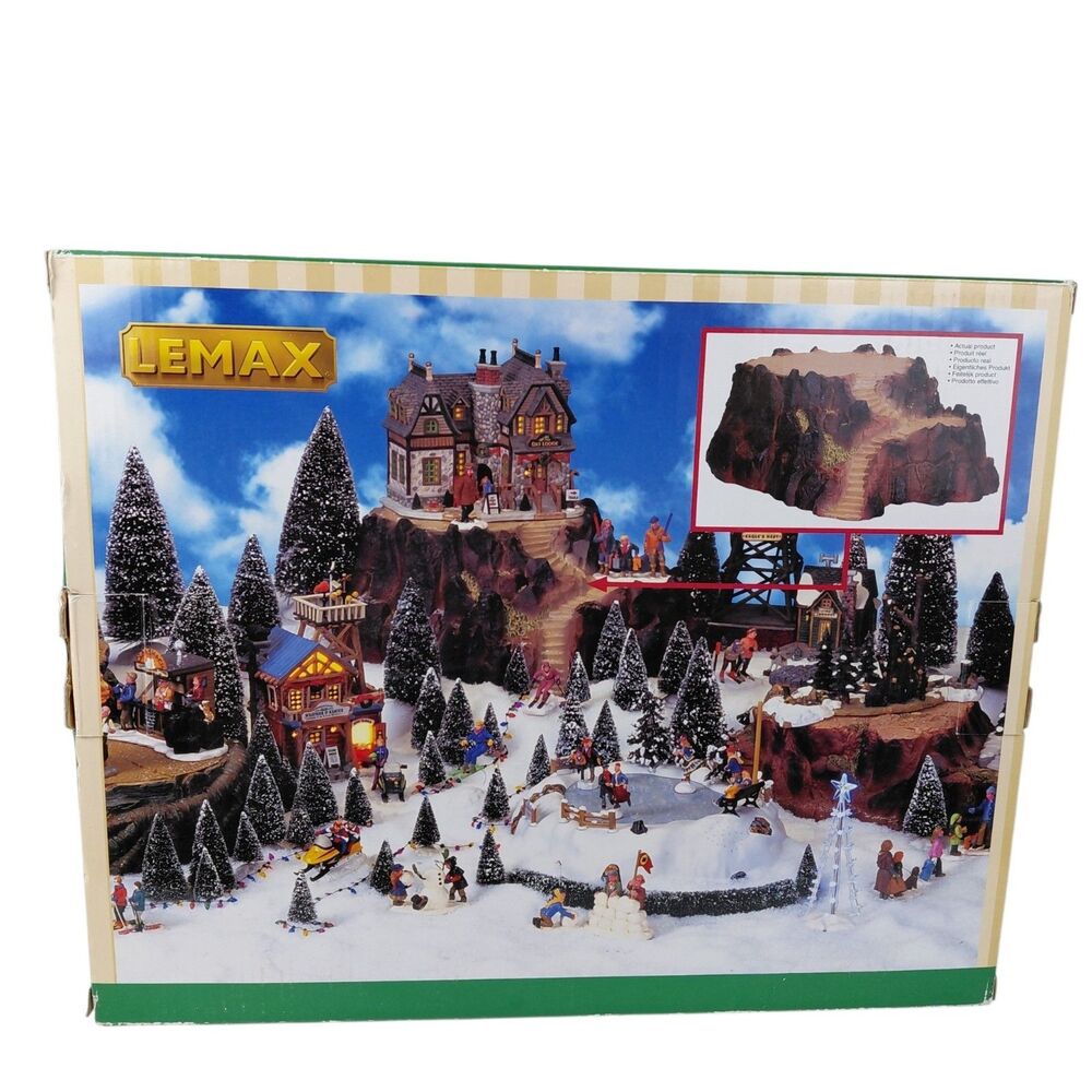 Lemax 74698 HILL TOP DISPLAY PLATFORM Spooky Town Landscape Vtg RARE Retired - Picture 9 of 9